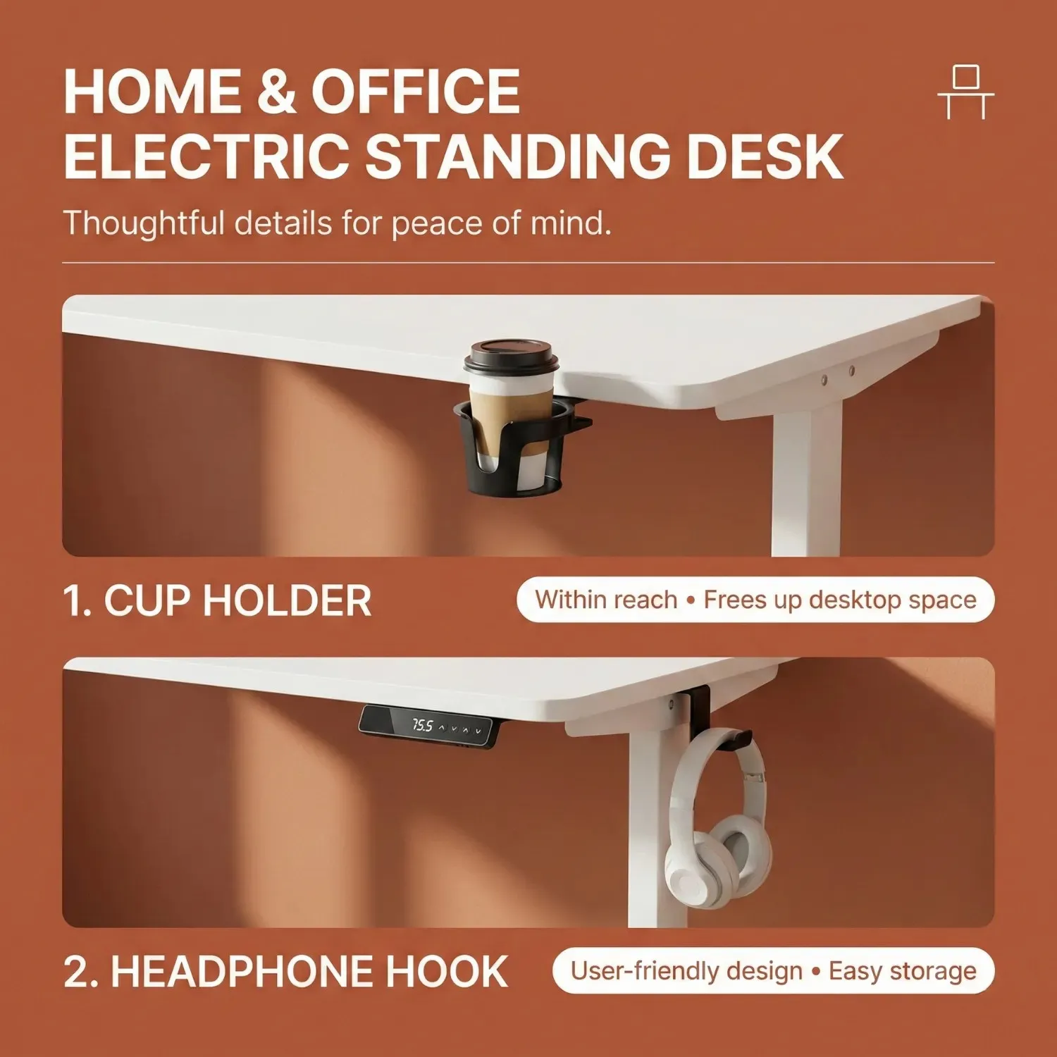 140cm white standing desk malta (6)