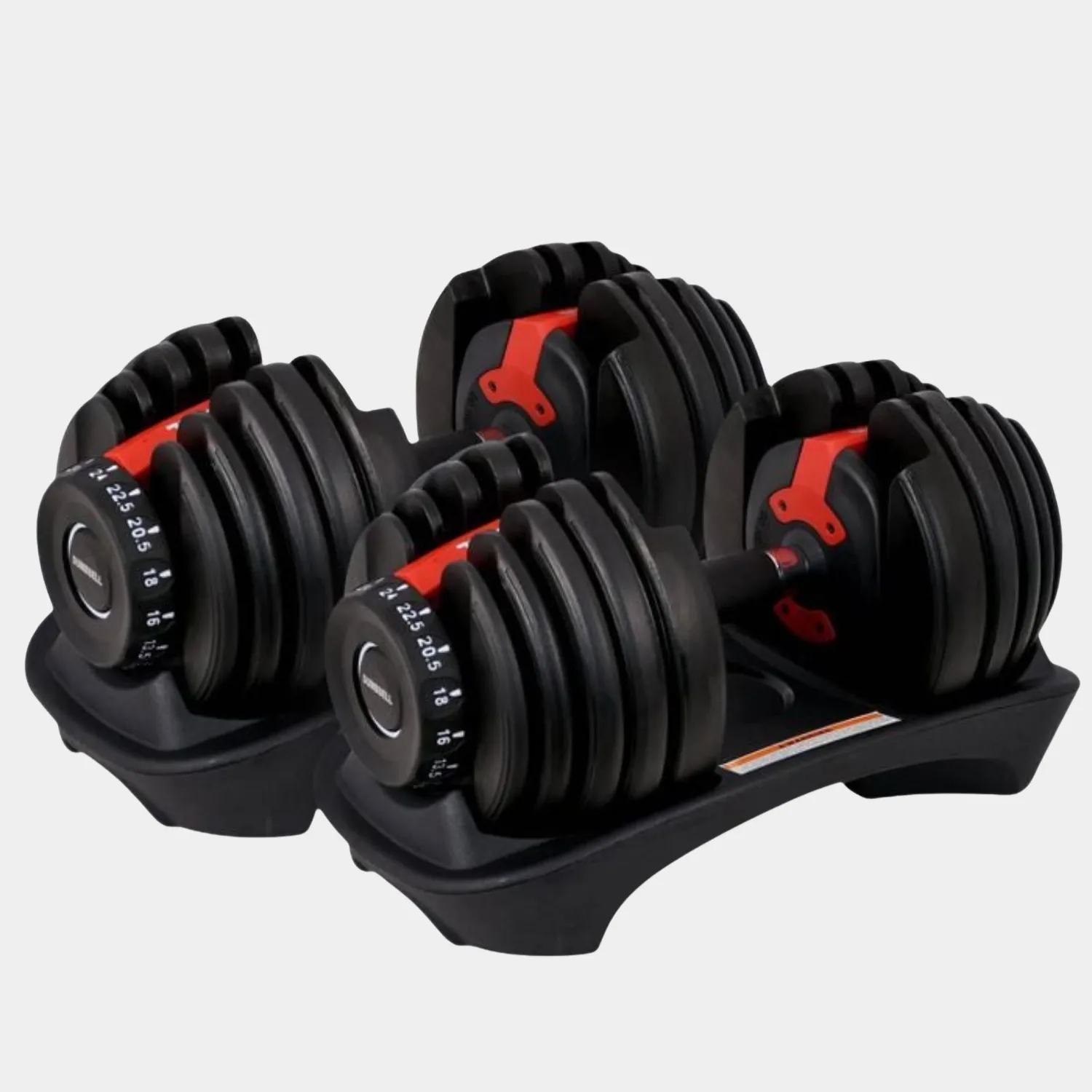 24kg adjustable dumbbells